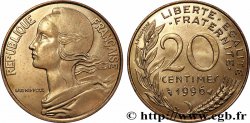 20 centimes Marianne, BU (Brillant Universel) 1996 Pessac F.156/40