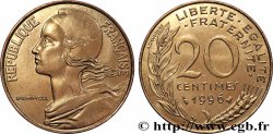 20 centimes Marianne, BU (Brillant Universel) 1996 Pessac F.156/40