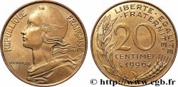 20 centimes Marianne, BU (Brillant Universel) 1996 Pessac F.156/40