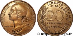 20 centimes Marianne, BU (Brillant Universel) 1996 Pessac F.156/40