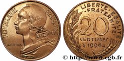 20 centimes Marianne, BU (Brillant Universel) 1996 Pessac F.156/40