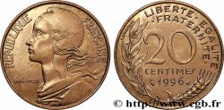 20 centimes Marianne, BU (Brillant Universel) 1996 Pessac F.156/40