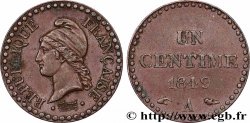 Un centime Dupré, IIe République 1849 Paris F.101/2