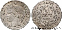 20 centimes Cérès, IIe République 1851 Paris F.146/7