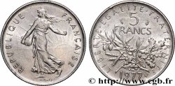 5 francs Semeuse, nickel 1977 Pessac F.341/9