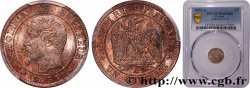 Un centime Napoléon III, tête nue 1853 Paris F.102/1