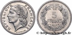 5 francs Lavrillier, aluminium 1946 Beaumont-Le-Roger F.339/7