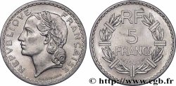 5 francs Lavrillier, aluminium 1946 Beaumont-Le-Roger F.339/7