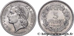 5 francs Lavrillier, aluminium 1947 Beaumont-Le-Roger F.339/11