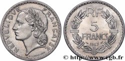 5 francs Lavrillier, aluminium 1947 Beaumont-Le-Roger F.339/12