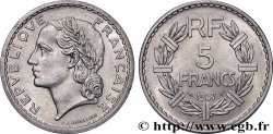 5 francs Lavrillier, aluminium 1947 Beaumont-Le-Roger F.339/12