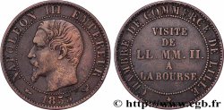 Module de cinq centimes, Visite impériale à Lille les 23 et 24 septembre 1853 1853 Lille VG.3367 