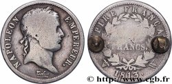 2 francs Napoléon Ier tête laurée, Empire français 1813 Lille F.255/66
