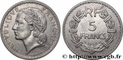 5 francs Lavrillier, nickel 1937  F.336/6