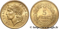 5 francs Lavrillier, bronze-aluminium 1945 Castelsarrasin F.337/6