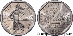 2 francs Semeuse, nickel 1988 Pessac F.272/12