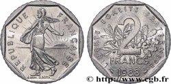 2 francs Semeuse, nickel 1988 Pessac F.272/12