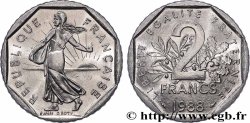 2 francs Semeuse, nickel 1988 Pessac F.272/12