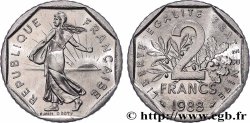 2 francs Semeuse, nickel 1988 Pessac F.272/12