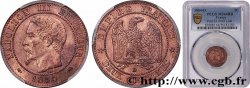 Deux centimes Napoléon III, tête nue 1854 Lyon F.107/15