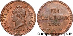 Un centime Dupré, IIe République 1848 Paris F.101/1