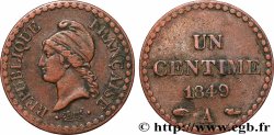 Un centime Dupré, IIe République 1849 Paris F.101/2