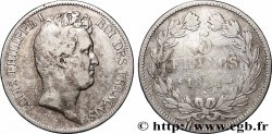 5 francs type Tiolier avec le I, Hybride, tranche en creux 1831 Bordeaux F.317/1 VF 