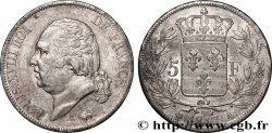 5 francs Louis XVIII, tête nue 1817  Paris F.309/14 SS 