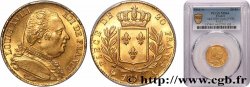 20 francs or Louis XVIII, buste habillé 1814 Paris F.517/1