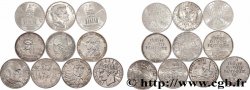 Lot de 10 pièces de 100 francs commémoratives - - F.-/