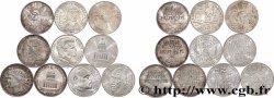 Lot de 10 pièces de 100 francs commémoratives - - F.-/