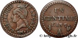 Un centime Dupré 1799 Paris F.100/22
