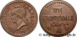 Un centime Dupré, grand 7 1799 Paris F.100/16