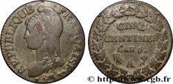 Cinq centimes Dupré, grand module 1797 Paris F.115/1