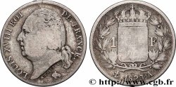 1 franc Louis XVIII 1823 Paris F.206/45