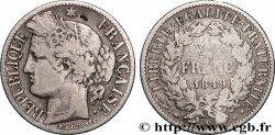 1 franc Cérès, IIe République 1849 Paris F.211/1