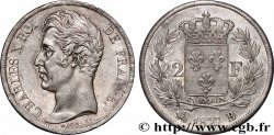2 francs Charles X 1827 Rouen F.258/25