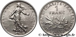 1 franc Semeuse, nickel 1981 Pessac F.226/26