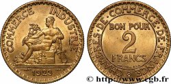2 francs Chambres de Commerce 1923  F.267/5