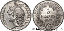 Concours de 5 francs, essai en étain par Alard 1848 Paris Maz.1265 c