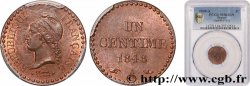 Un centime Dupré, IIe République 1848 Paris F.101/1