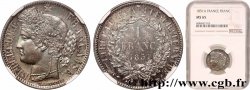 1 franc Cérès, IIe République 1851 Paris F.211/9