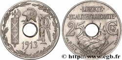 Essai de 25 centimes par Pillet, grand module, deuxième projet 1913 Paris GEM.73 4