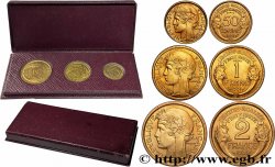 Boîte des essais de 2 francs, 1 franc et 50 centimes Morlon 1931  F.192/1