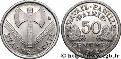 Essai de 50 centimes Francisque, lourde 1942 Paris F.195/1