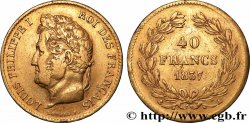 40 francs or Louis-Philippe 1837 Paris F.546/10