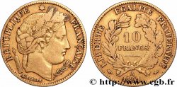 10 francs or Cérès, IIe République 1851 Paris F.504/3
