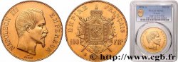 100 francs or Napoléon III, tête nue 1858 Paris F.550/5