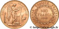 100 francs génie tranche inscrite en relief Dieu protège la France 1905 Paris F.552/18