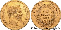 10 francs or Napoléon III, tête nue 1856 Paris F.506/3